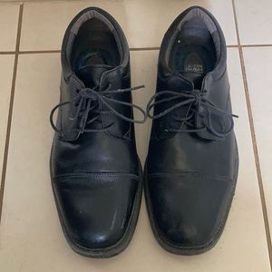 Nunn Bush Men’s Black Leather Dress Shoes Size 7